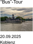 20.09.2025 Koblenz Bus-Tour